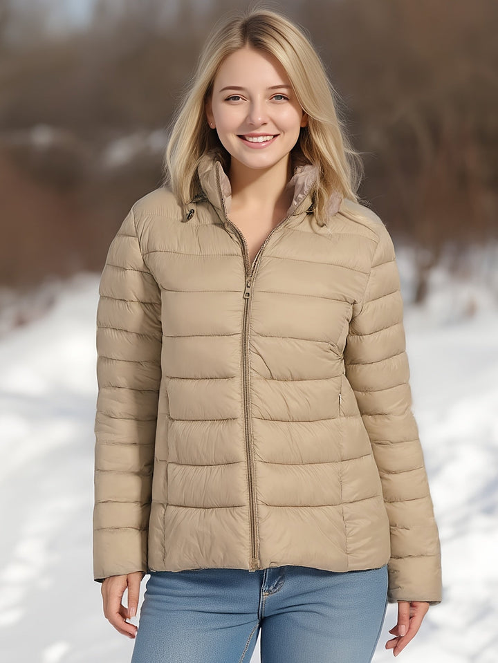 CHARLOTTE | ULTRA-LIGHT QUILTED DOWN JACKET