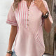 Rayna | Soft Striped Blouse