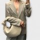 Large Woven Bag with Knot Detail