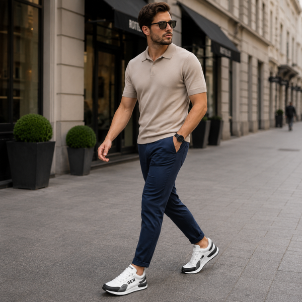 STRAVIO | Comfort Knit Trainers