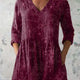 Aria | Morning Glory V-Neck Shirt