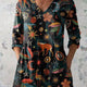 Harper | Midnight Woodland V-Neck Shirt