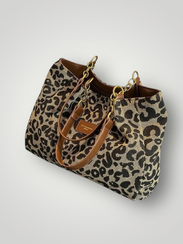 Leopard Print Tote Bag