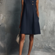 MARGERY | MINIMALIST BUSINESS MINI DRESS