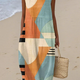 CLÍODHNA | GEOMETRIC MIDI DRESS