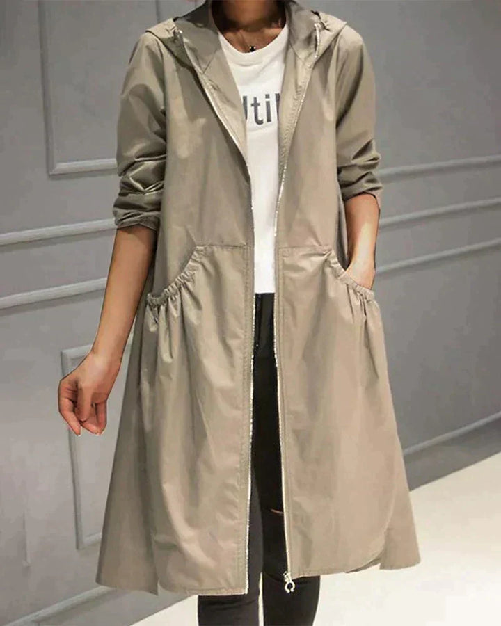 GEORGINA | LONG WATERPROOF RAIN COAT