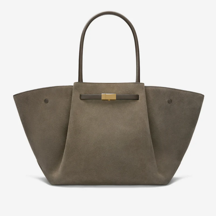 Belted Everyday Leather Handbag