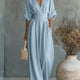 DEOIRFHÍN | ELEGANT WIDE-LEG SUMMER JUMPSUIT