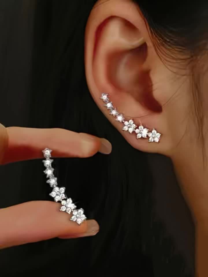 Edith | Floral Earrings