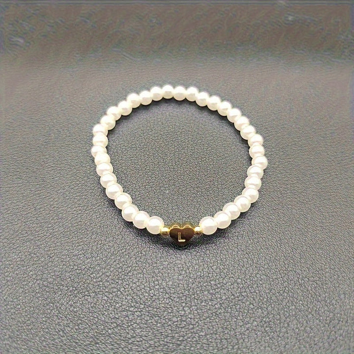 Abigail | Heart Initial Bracelet (A–Z)