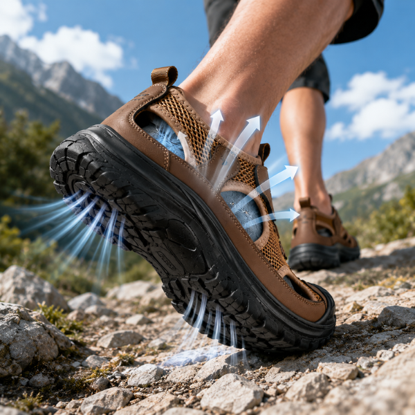 CALZORIX | Perforated Summer Shoes