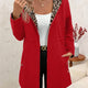 Saoirse | Reversible Hoodie with Leopard Print