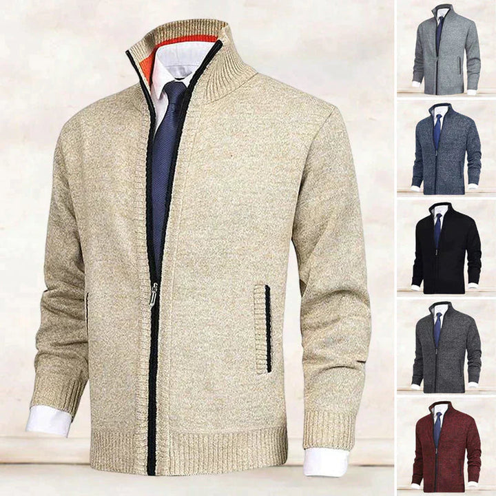 Mens Long Sleeve Cardigan