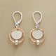 Eugenie | Gold and Silver Pearl Earrings