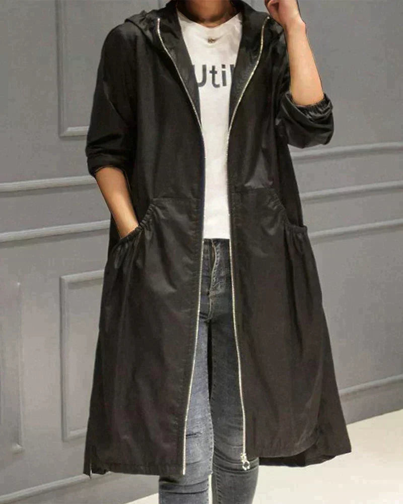 GEORGINA | LONG WATERPROOF RAIN COAT