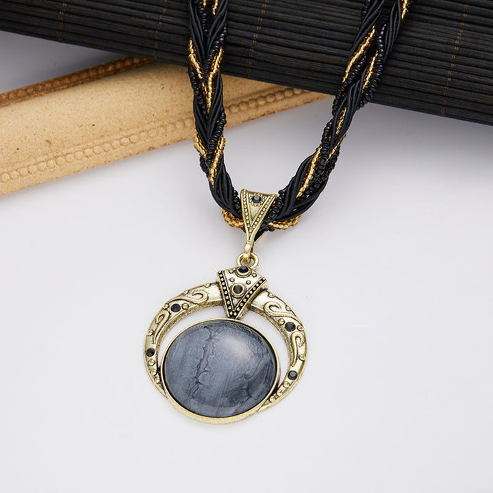 Saskia | Bohemian Pendant Necklace
