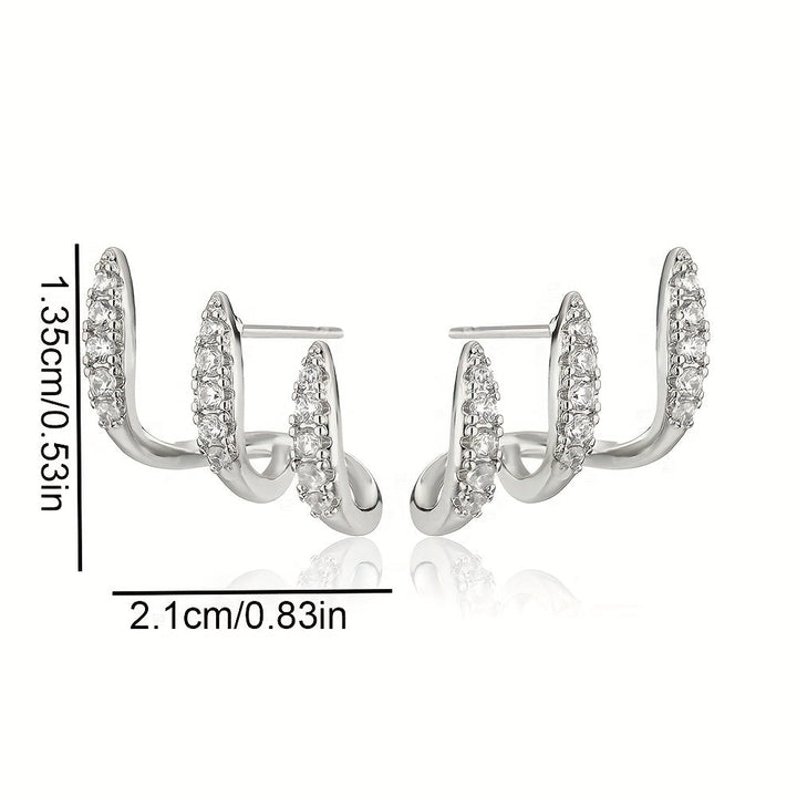 Tamsin | Triple Earrings