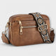 Retro Faux Leather Crossbody Bag
