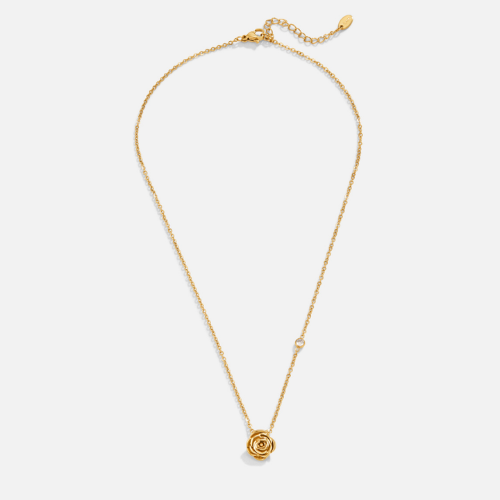 Rose | Gold Rose Pendant Necklace