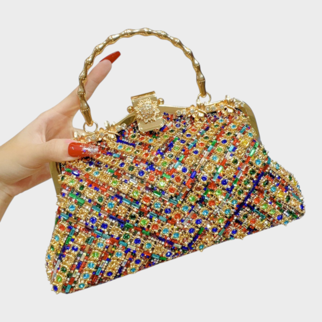 Sculpted Evening Handbag