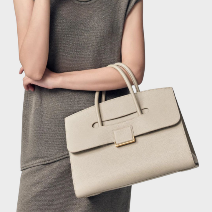 Hand-Stitched European Leather Handbag