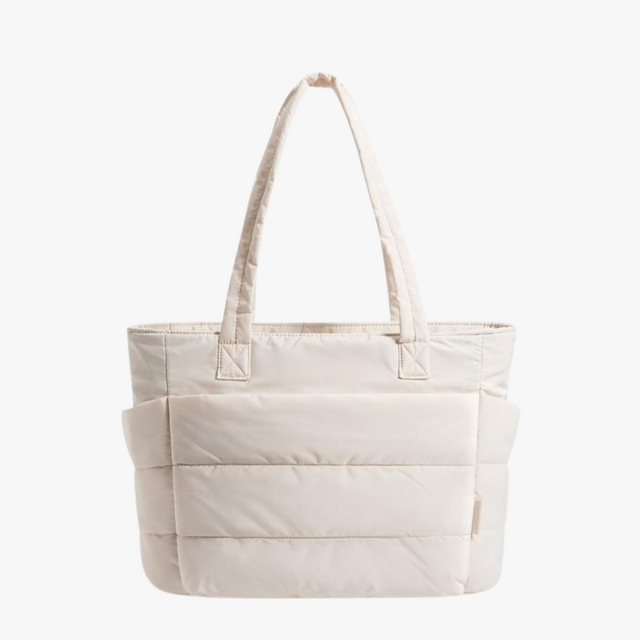 Puffer-Style Tote Bag