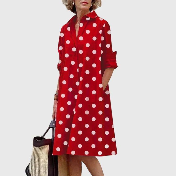 Paige  - Elegant Dress With Pockets