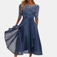 ÉABHA | ELEGANT LACE OCCASION DRESS