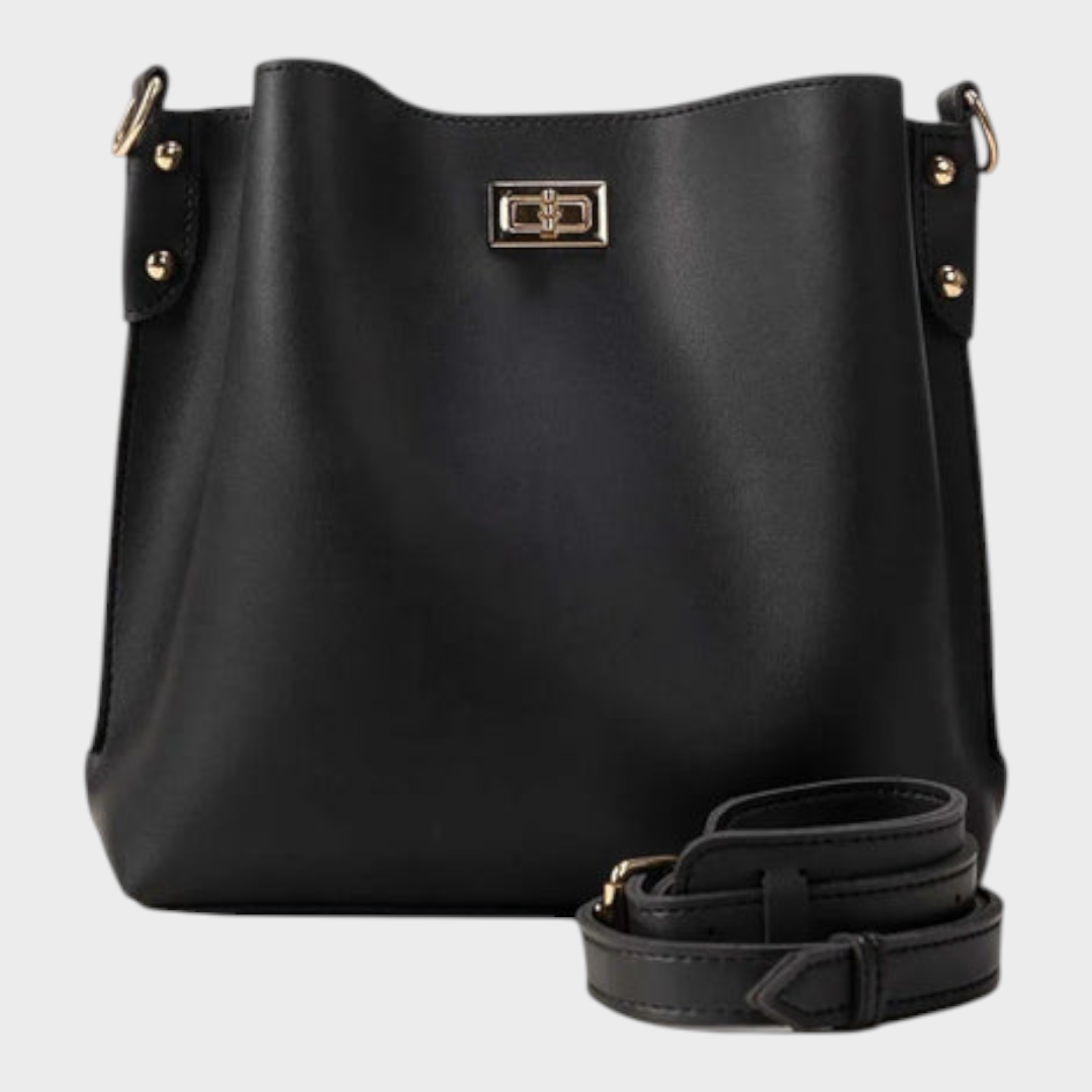 Bucket Bag with Rotating Lock