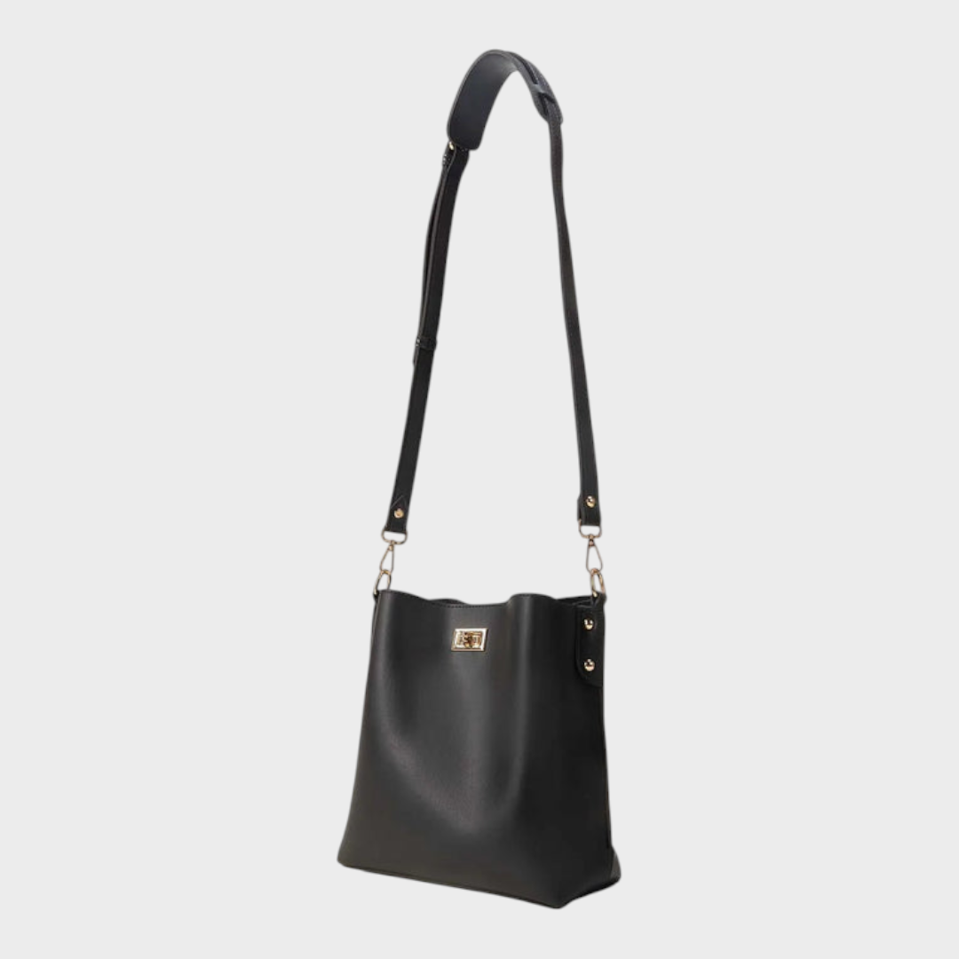 Bucket Bag with Rotating Lock