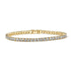 Trudy | Gold Tennis Bracelet with Sparkling Crystals