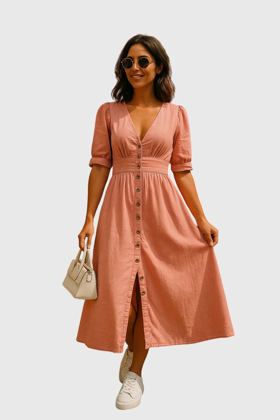 Jacqueline | Elegant Denim Dress