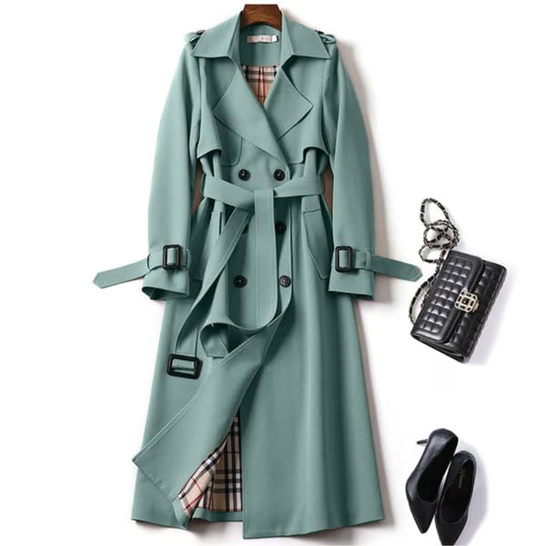 AUDREY | BELTED WATERPROOF TRENCH COAT