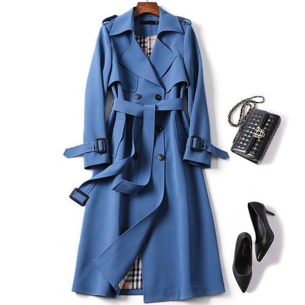 AUDREY | BELTED WATERPROOF TRENCH COAT