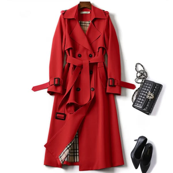 AUDREY | BELTED WATERPROOF TRENCH COAT
