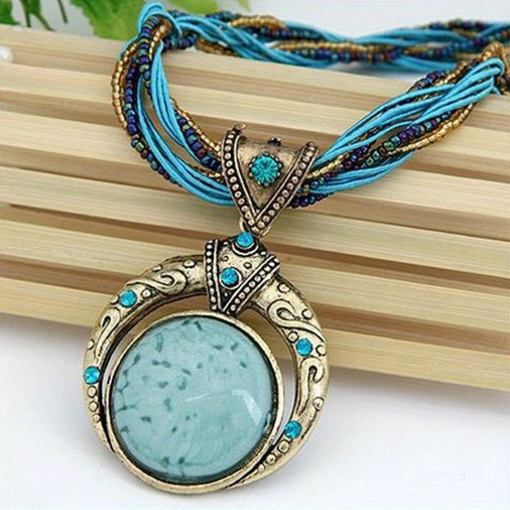 Saskia | Bohemian Pendant Necklace