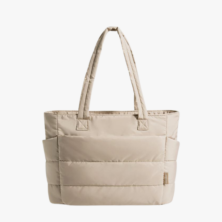 Puffer-Style Tote Bag