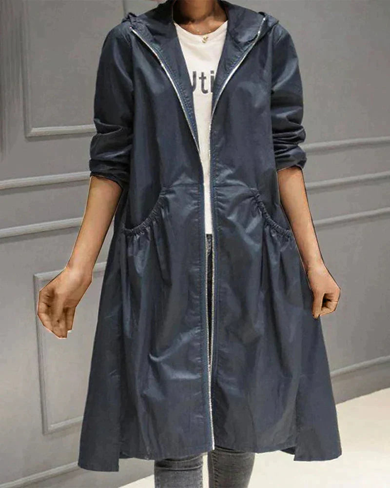 GEORGINA | LONG WATERPROOF RAIN COAT