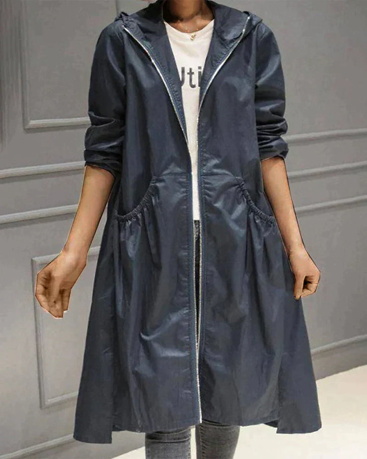 GEORGINA | LONG WATERPROOF RAIN COAT