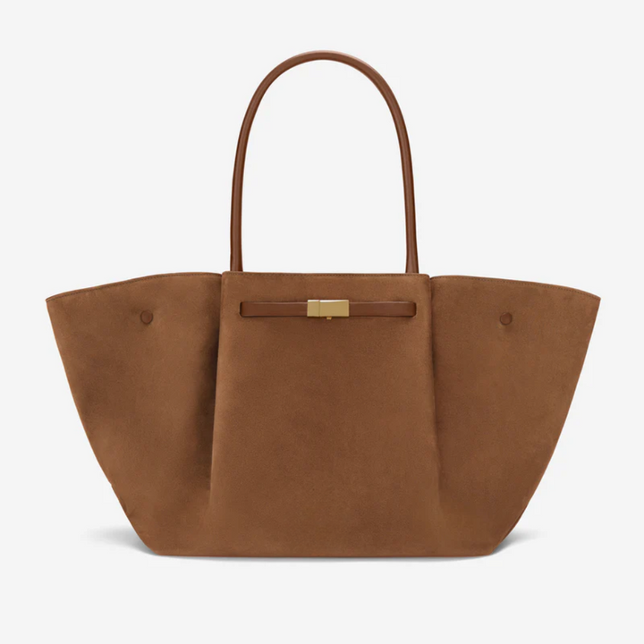 Belted Everyday Leather Handbag