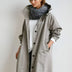 MARGARET | Hooded Belted Trench Raincoat