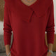 Damhnait | Warm Pullover with Soft Collar