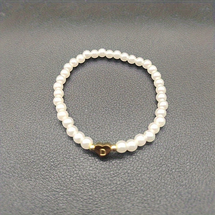 Abigail | Heart Initial Bracelet (A–Z)