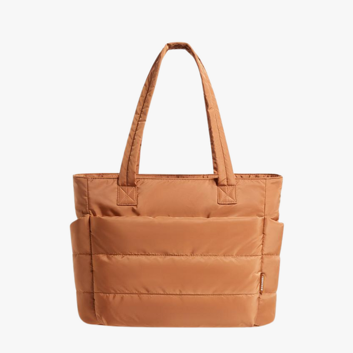 Puffer-Style Tote Bag