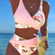 RÓNAIT | CONTRAST FLORAL TANKINI SET