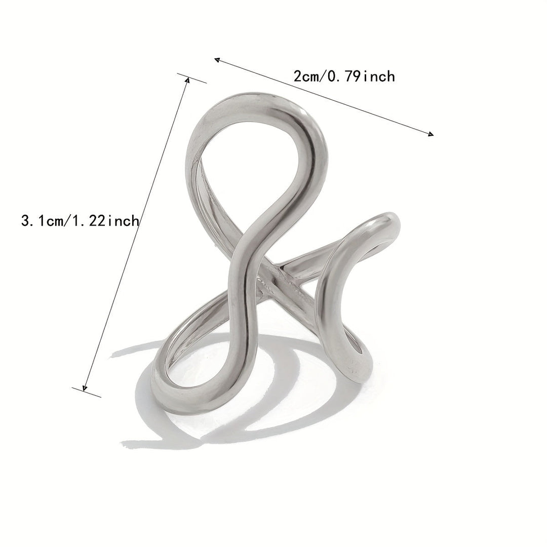 Sylvia | Asymmetric Wave Ring