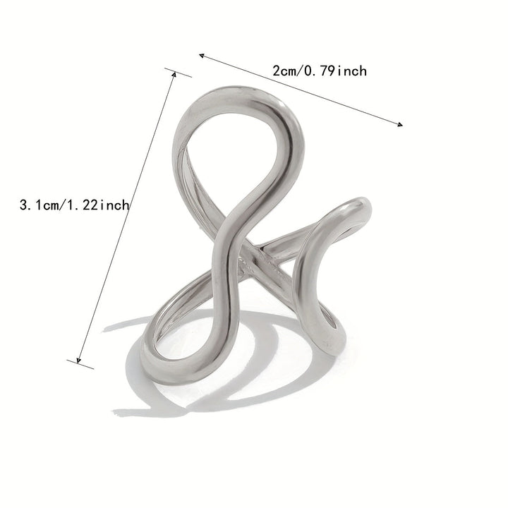 Sylvia | Asymmetric Wave Ring