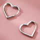 Molly | Gold Heart Earrings in Stainless Steel