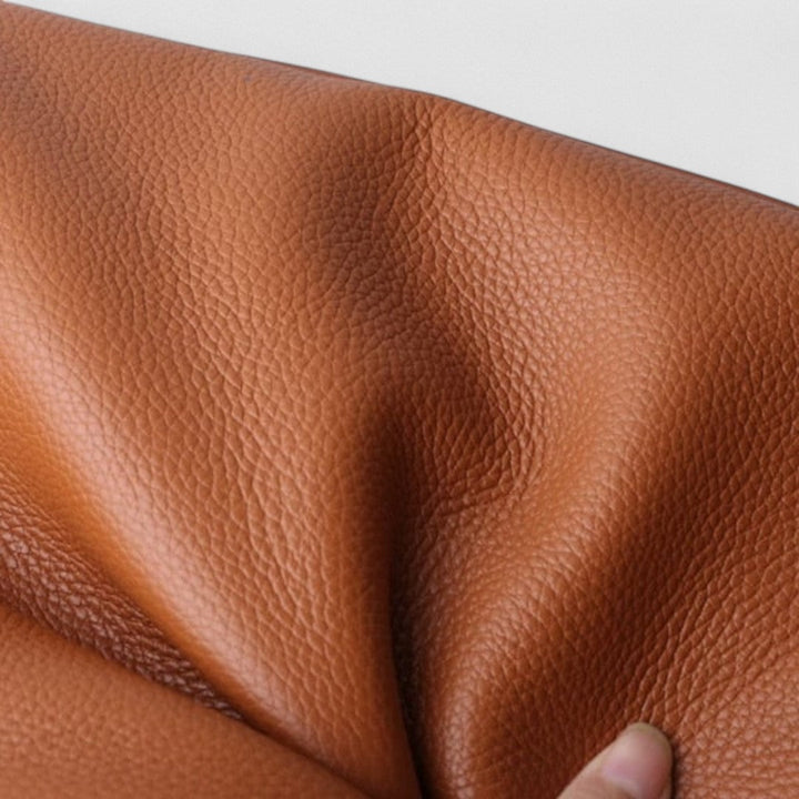 Structured Leather Shoulder Bag
