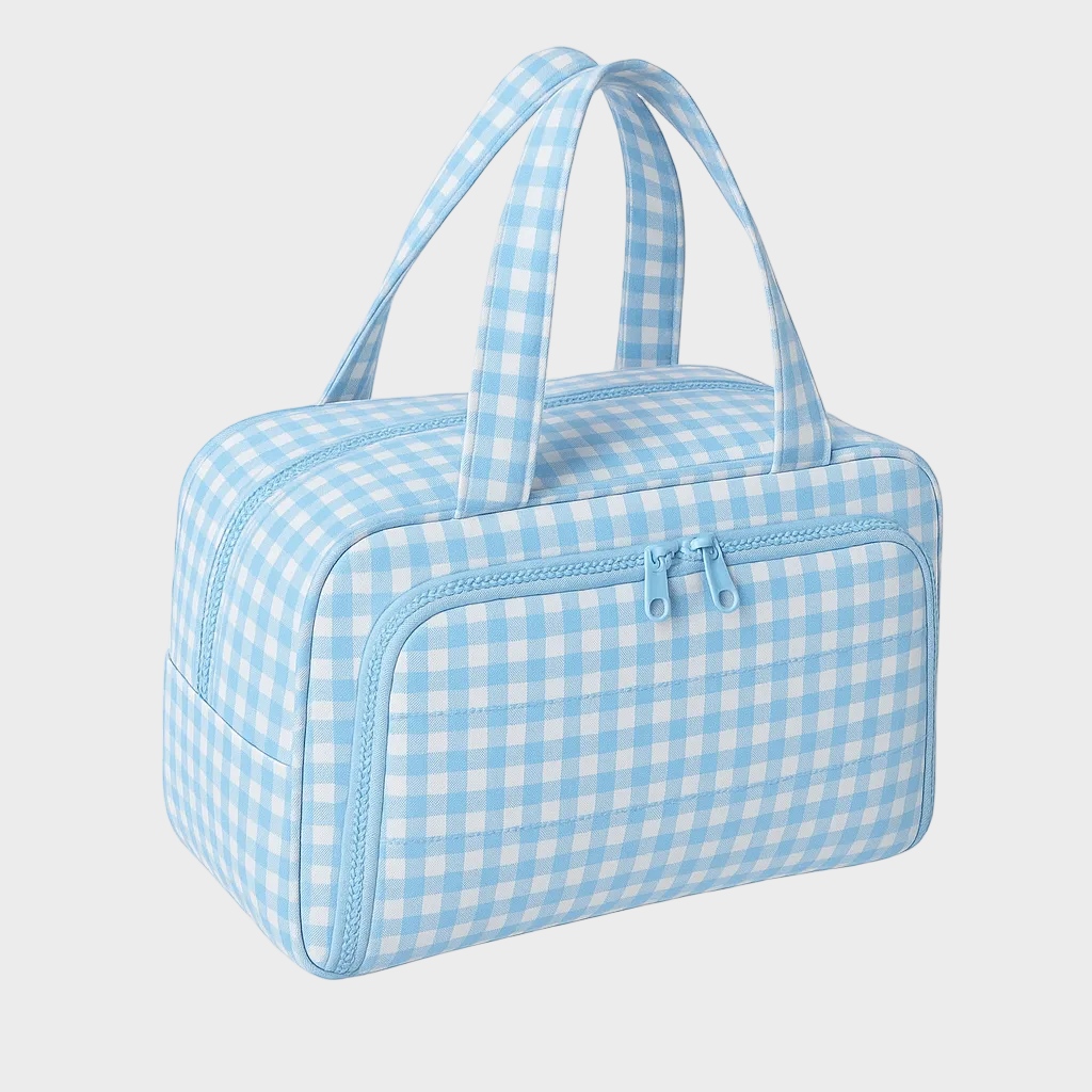 Travel Toiletry Bag with Wide Opening